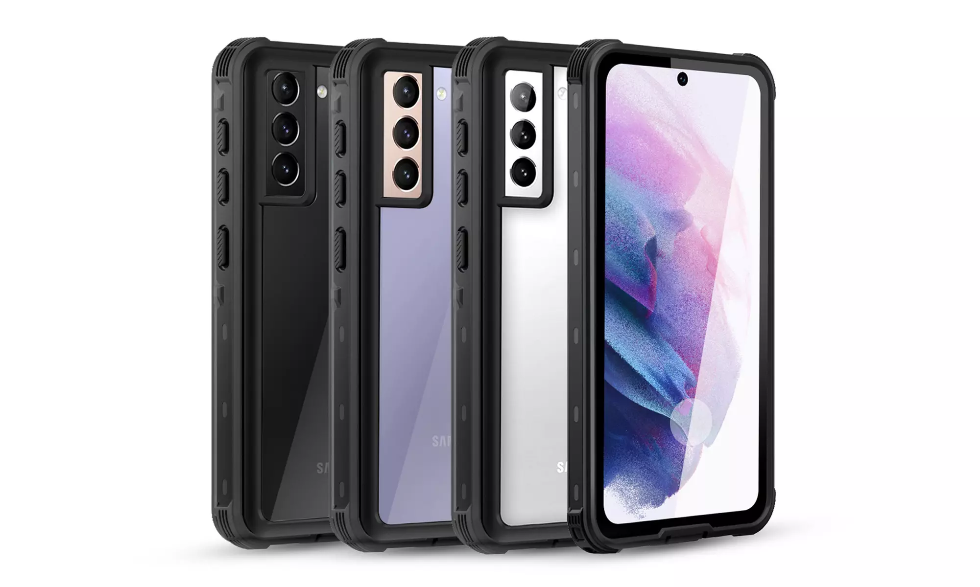 For Samsung Galaxy S21/ S21 Ultra /S21 Plus RedPepper IP68 Waterproof Full Case