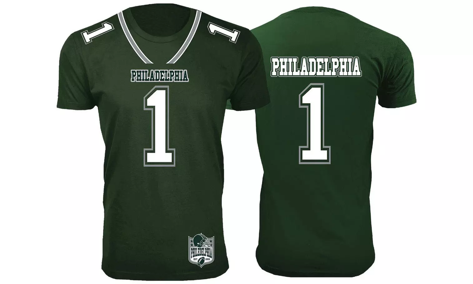Men's Football Team Jersey T-Shirts (Extended Sizes Available)
