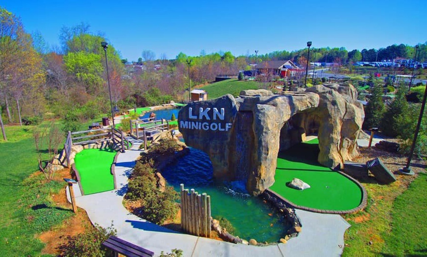 Image 1: Up to 39% Off 18-Hole Round of Mini Golf: Lake Norman Mini Golf