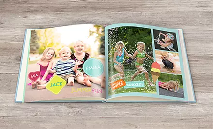 5"x7", 8"x8", or 12”x12” Custom Photo Book from Snapfish (Up to 69% Off) - Primary Image