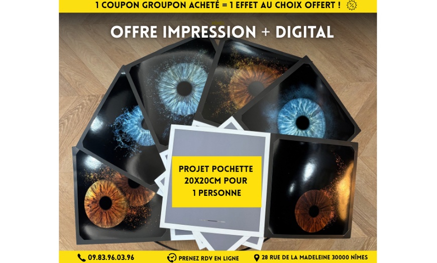 Image 11: Vos yeux, une œuvre d'art : capturez l'essence de votre iris