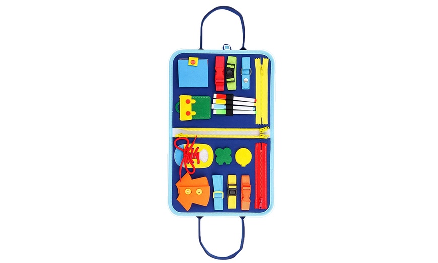 Image 3: Busy Board Sensory Toys for Kids