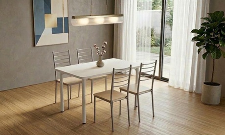 Dining Set with Table and 4 Chairs