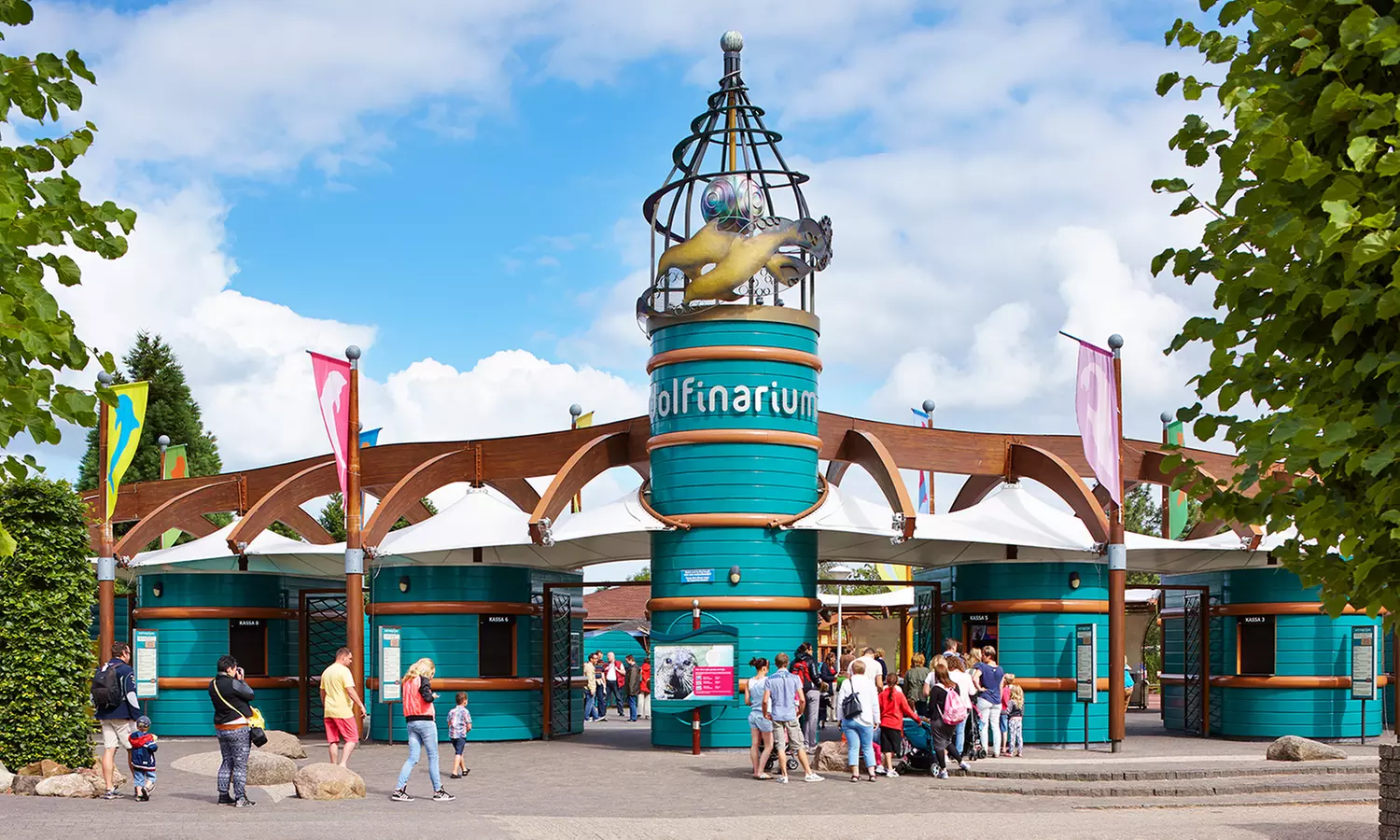 Einrittskarte "Dolfinarium" in Harderwijk, Niederlande für 1 Person