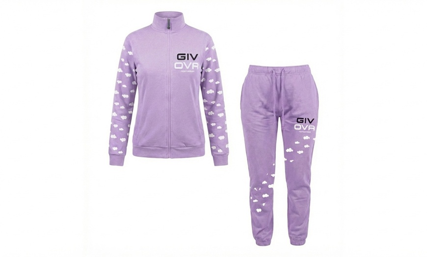 Image 3: Tuta in cotone leggero Givova da donna