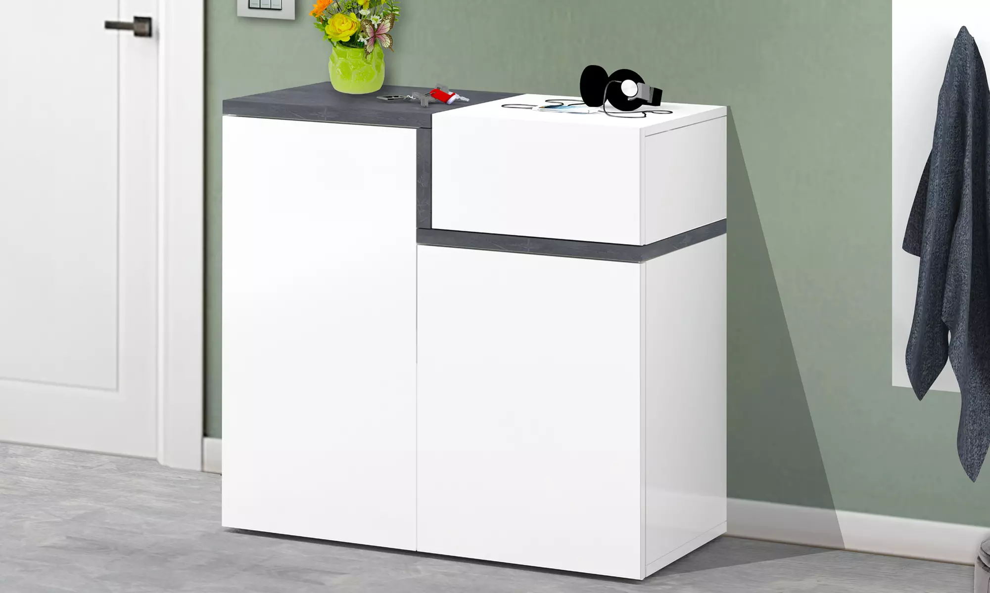 Armadietto per scarpe dal design elegante