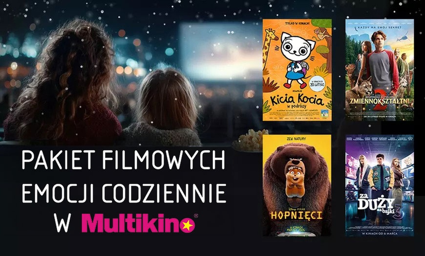 Magia kina w świątecznym wydaniu! Pakiety biletów na dowolne filmy