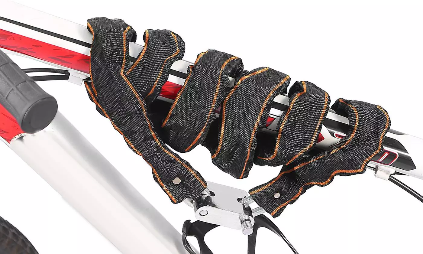 iMounTEK 6FT Heavy-Duty Bike Chain Lock Anti-Theft Bicycle Lock with 3 Keys