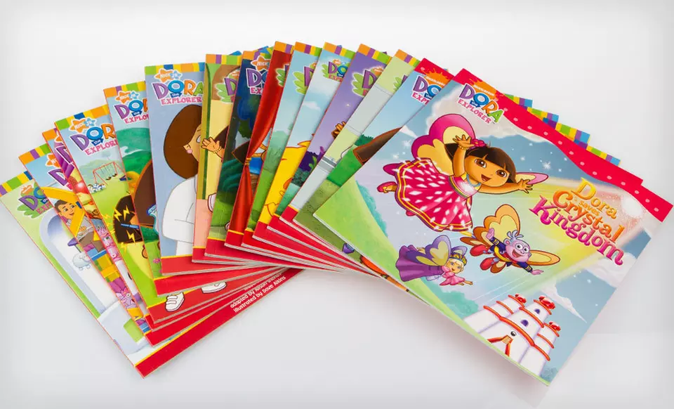 $24 for a “Dora the Explorer” 15-Book Collection ($104.25 List Price). Free Shipping and Free Returns.  - Primary Image