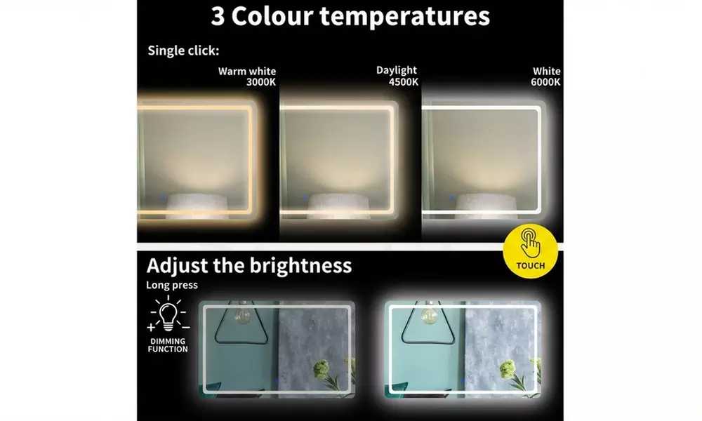 LED and Decorative Wall Mirrors Collection