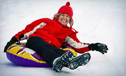 Two Hours of Snow Tubing for Two Adults or Two Adults and Two Kids at Hawk Island Snow Park (Half Off) - Primary Image