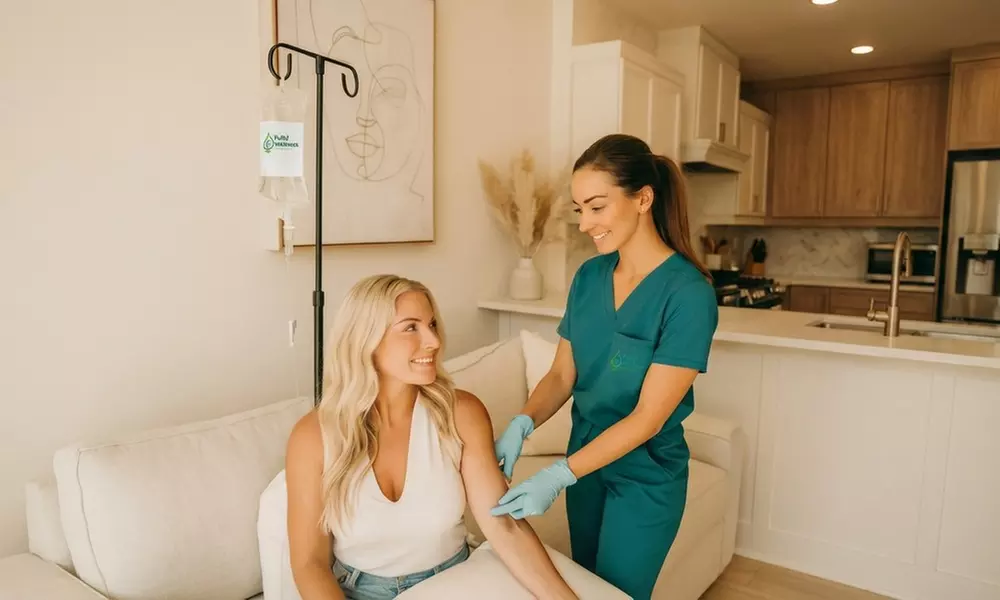 Fulfyl Wellness IV Therapy Session with Four or Five Vitamins and Optional B12 Injection (Up to 30% Off) - Primary Image