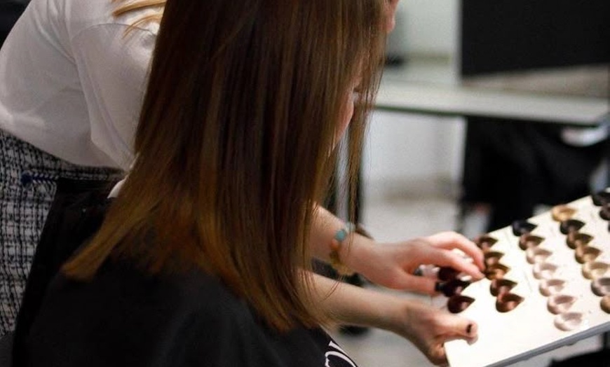 Image 11: Haircut with Highlights at On Point Hair, Beauty & Aesthetics 