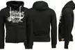 US Marshall Men's Zip-Up Hoodie - Image 3