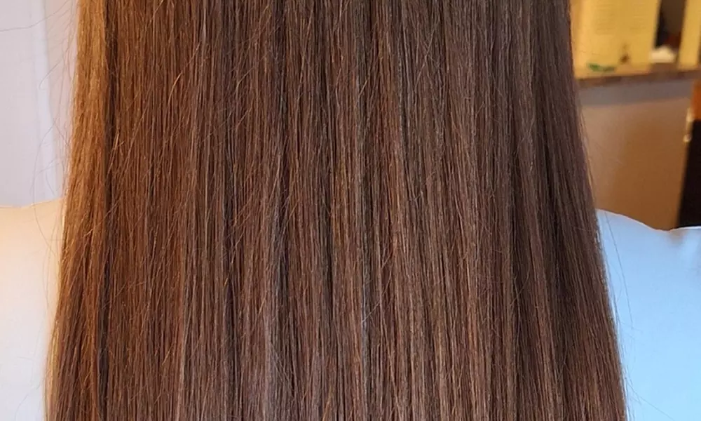 Women’s Moroccan Keratin Treatment + Same-Day Wash for Sleek, Shiny Hair at CACHI Studio(Up To 65% Off)