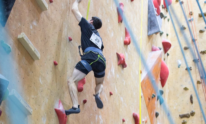 Image 2: All Day Climbing Pass with Equipment for One Child, Adult, or a Family