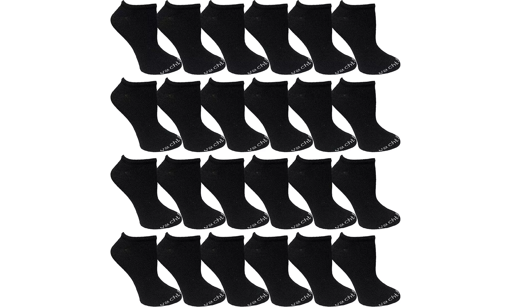 12 or 24 Yacht & Smith Women's Ankle Socks