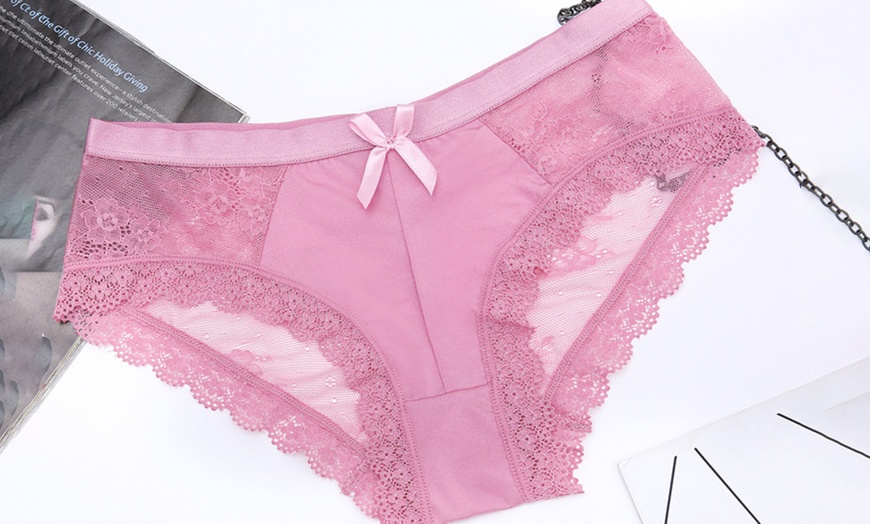 Image 5: Women's Lace Knickers