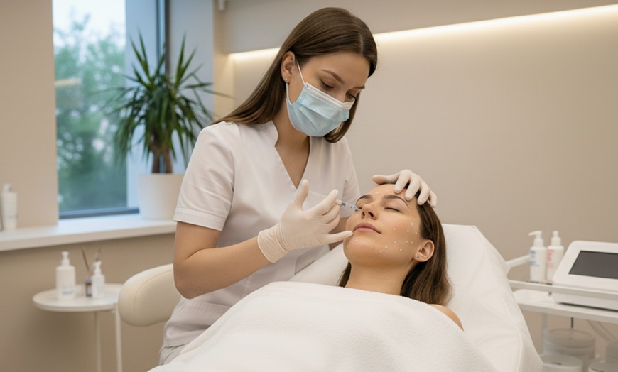 Image 1: 1 o 2 sesiones de polinucleótidos en rostro o en contorno de ojos