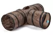 Collapsible 3 Way Play Interactive Pet Cat Tunnels Tube Toys for Indoor Cats - Second Medium