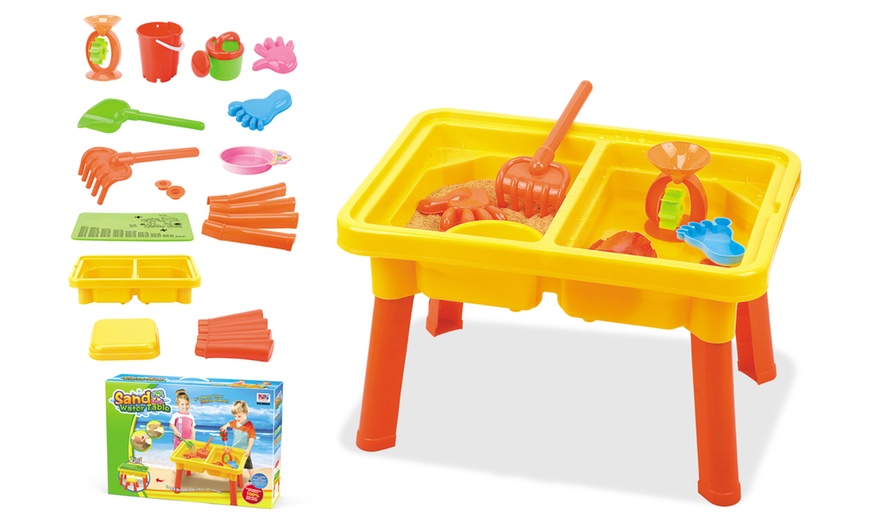 Image 10: Sand and Water Play Table Sets