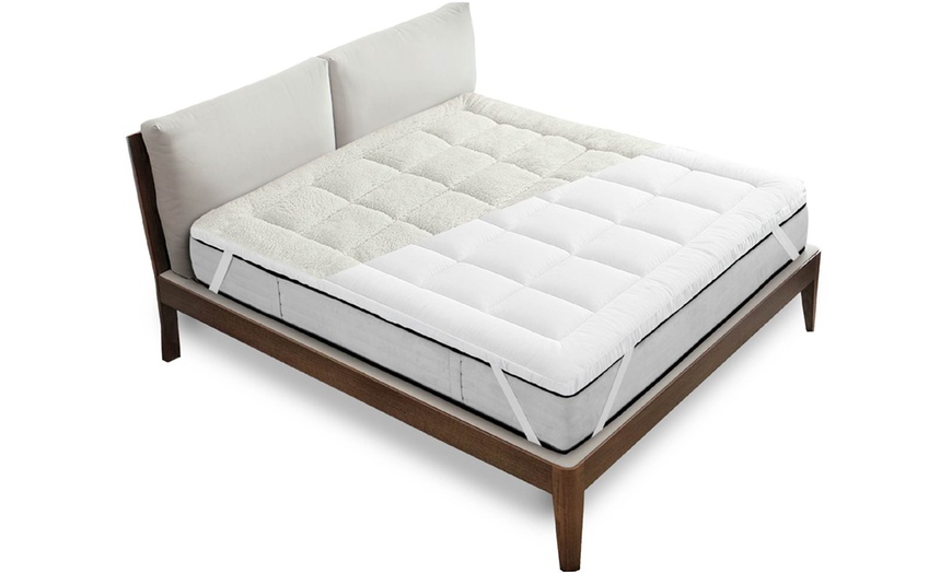 Image 3: Topper 4 stagioni double face