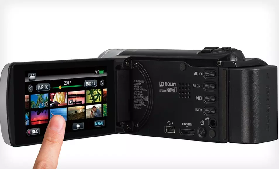 $99.99 for a JVC GZ-E200 Full HD Camcorder (Manufacturer Refurbished) ($279.95 List Price). Free Shipping and Returns. - Second Medium