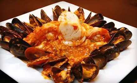 Mediterranean Cuisine and Drinks at Alleycatz Live Jazz Bar (Half Off). Two Options Available. - Primary Image