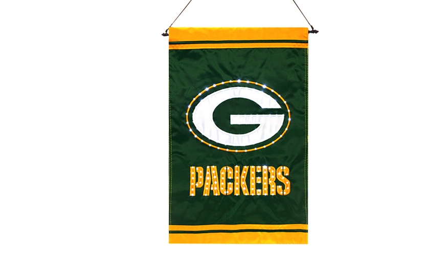 NFL Fiber Optic House Flag | Groupon Goods