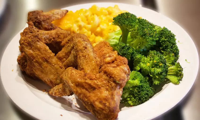 Soul Food or Seafood Dinner and Dessert for Two at Paula's Soul Cafe (Up to 40% Off). Three Options Available. - Primary Image