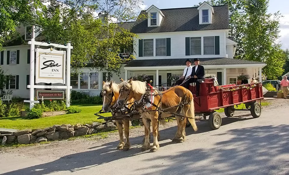 Stay for two at The Stowe Inn in Stowe, VT. Dates Available into March. - Primary Image