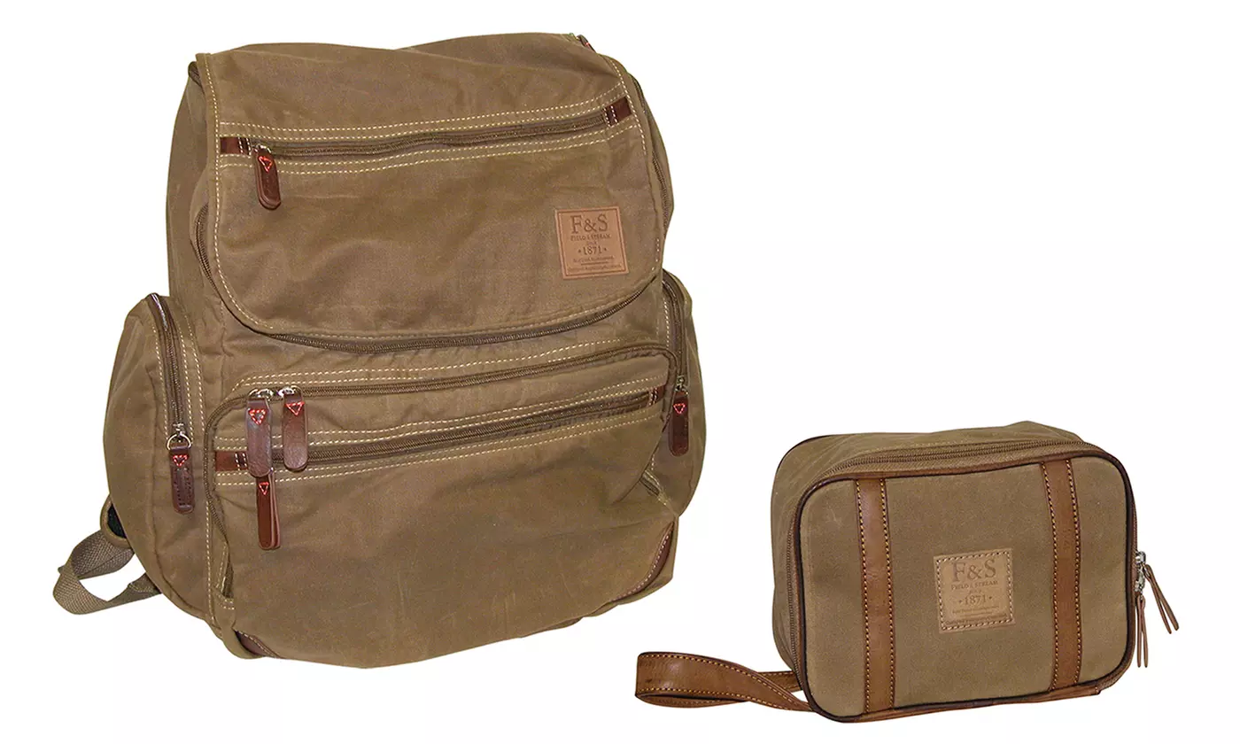 Field and Stream Backpack and Travel Kit Set - Second Medium