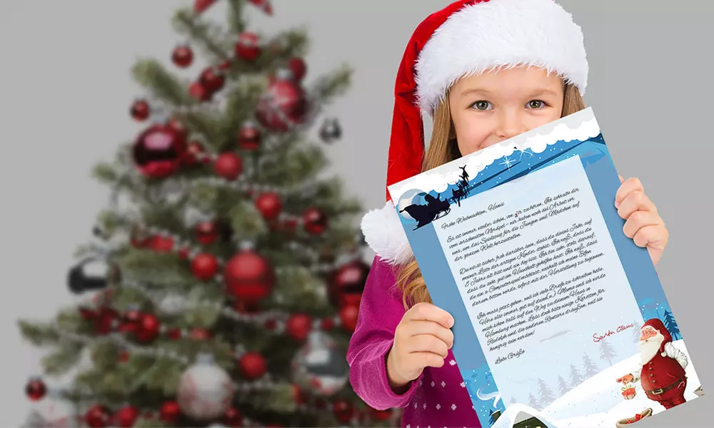 Persönlicher Brief vom Weihnachtsmann inkl. Versand (bis zu 57% sparen*) - Primary Image