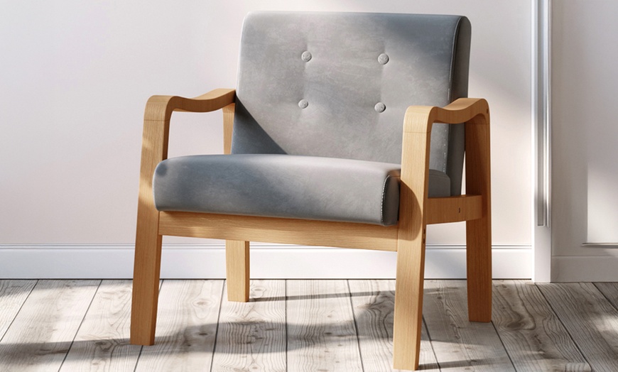 Image 2: Polstersessel mit Armlehnen