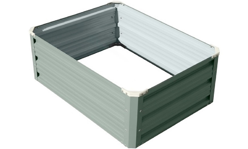 Image 4: Metal Raised Garden Bed