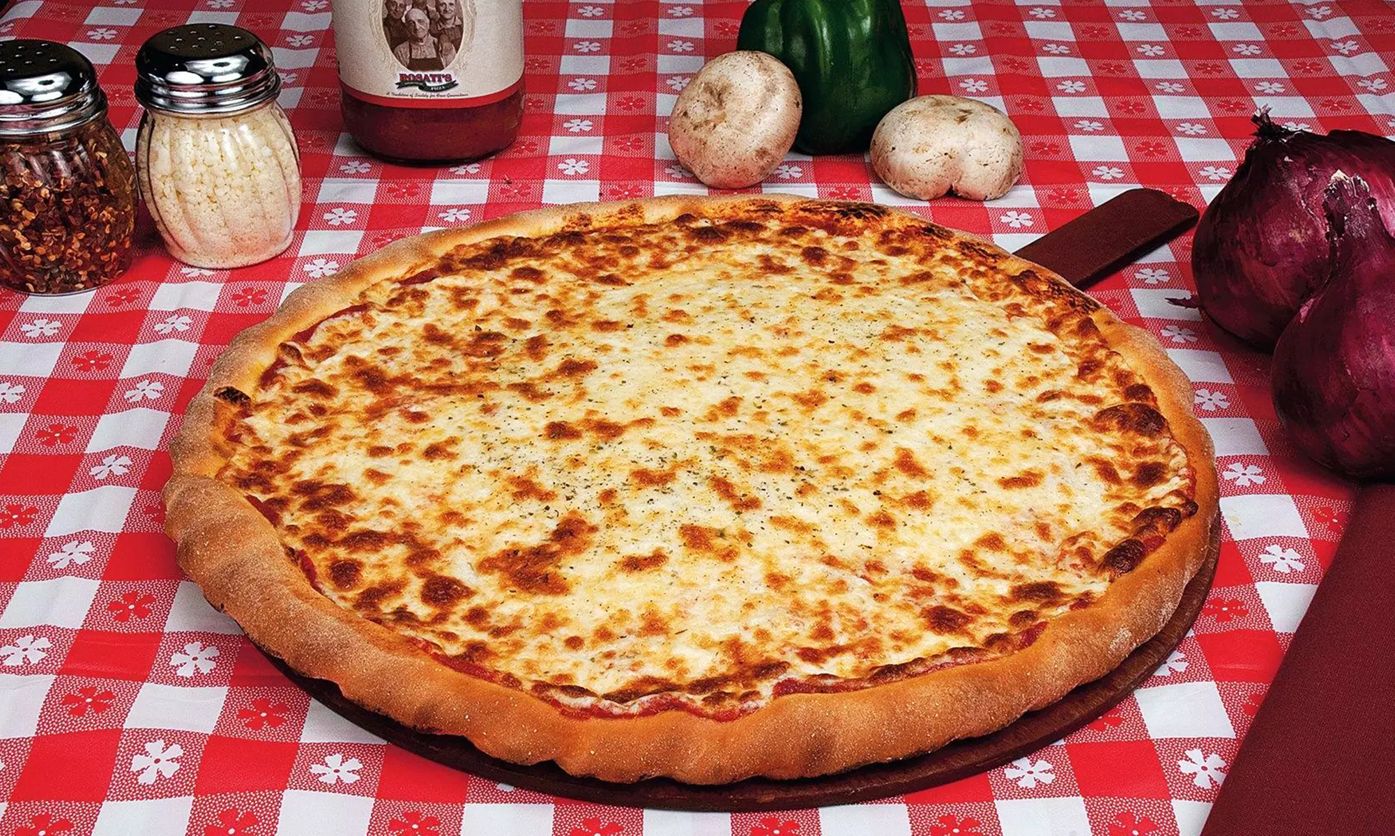 $17 for One 18" and 12" Thin Crust Cheese Pizza at Rosati’s Pizza ($28 Value) - Primary Image