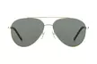 Pierre Cardin Men's Gold-Tone Aviator Sunglasses - PC6864S 0J5G QT - Second Medium