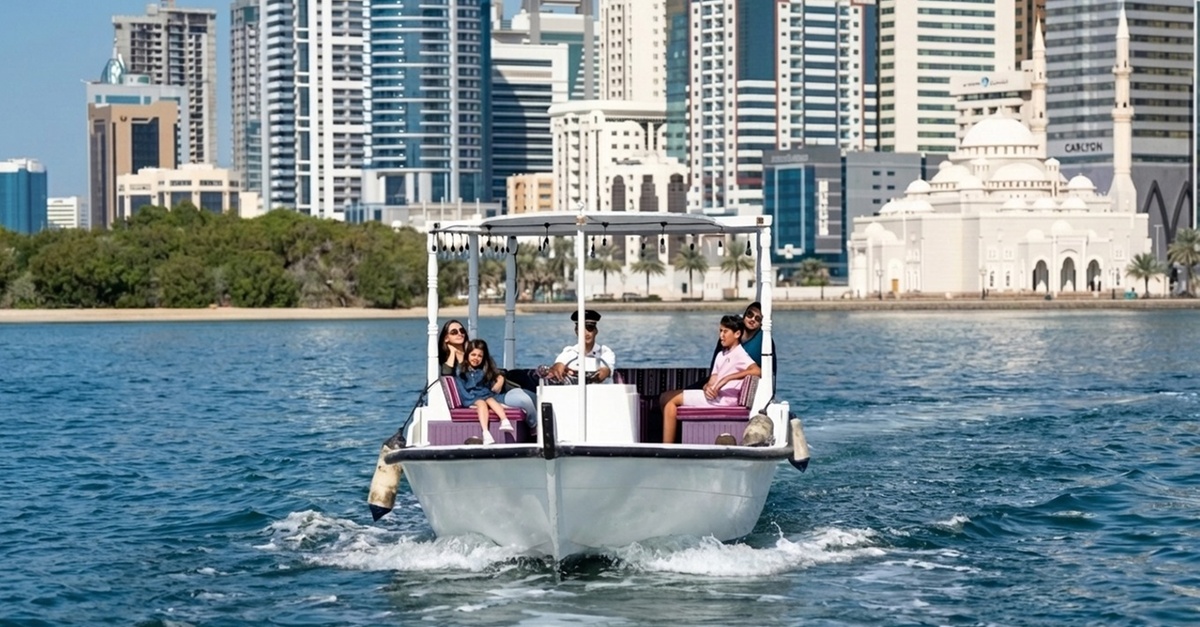 Private Khalid Lagoon Boat Tours With 15 Or 30 Min Options Private Khalid Lagoon Boat Tours With 15 Or 30 Min Options
