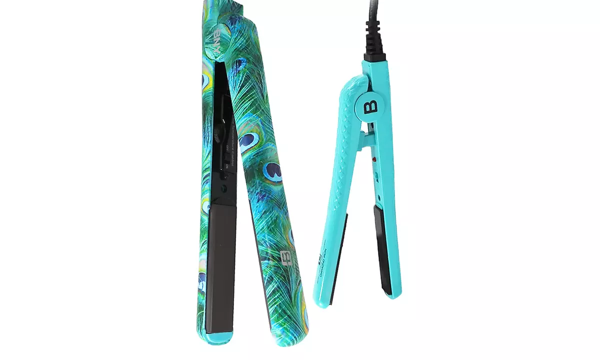 Brilliance New York 1.25" Flat Iron and Mini Flat Iron Set - Primary Image
