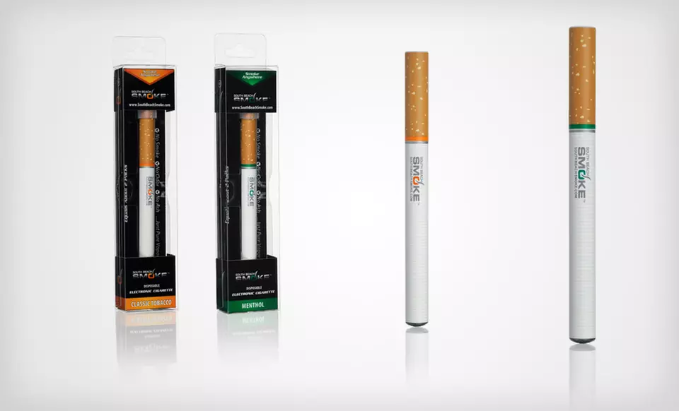 $24.99 for South Beach Smoke Disposable E-Cigarette 4-Pack($47.96 List Price). Free Shipping. - Primary Image