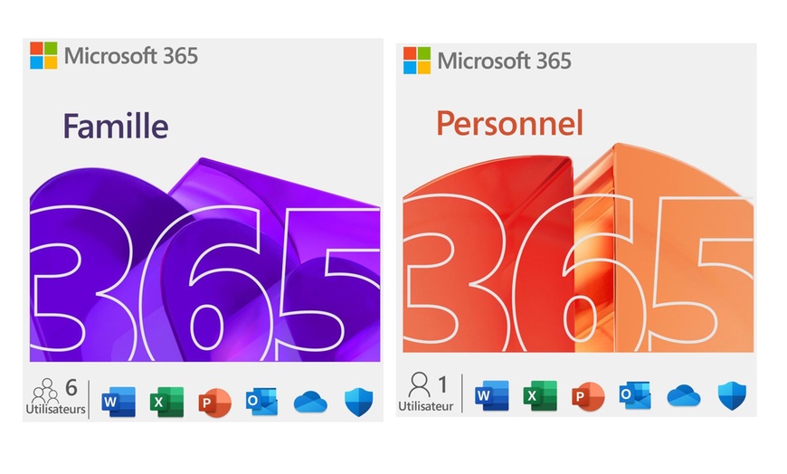 Image 1: Microsoft 365 Personnel ou Famille