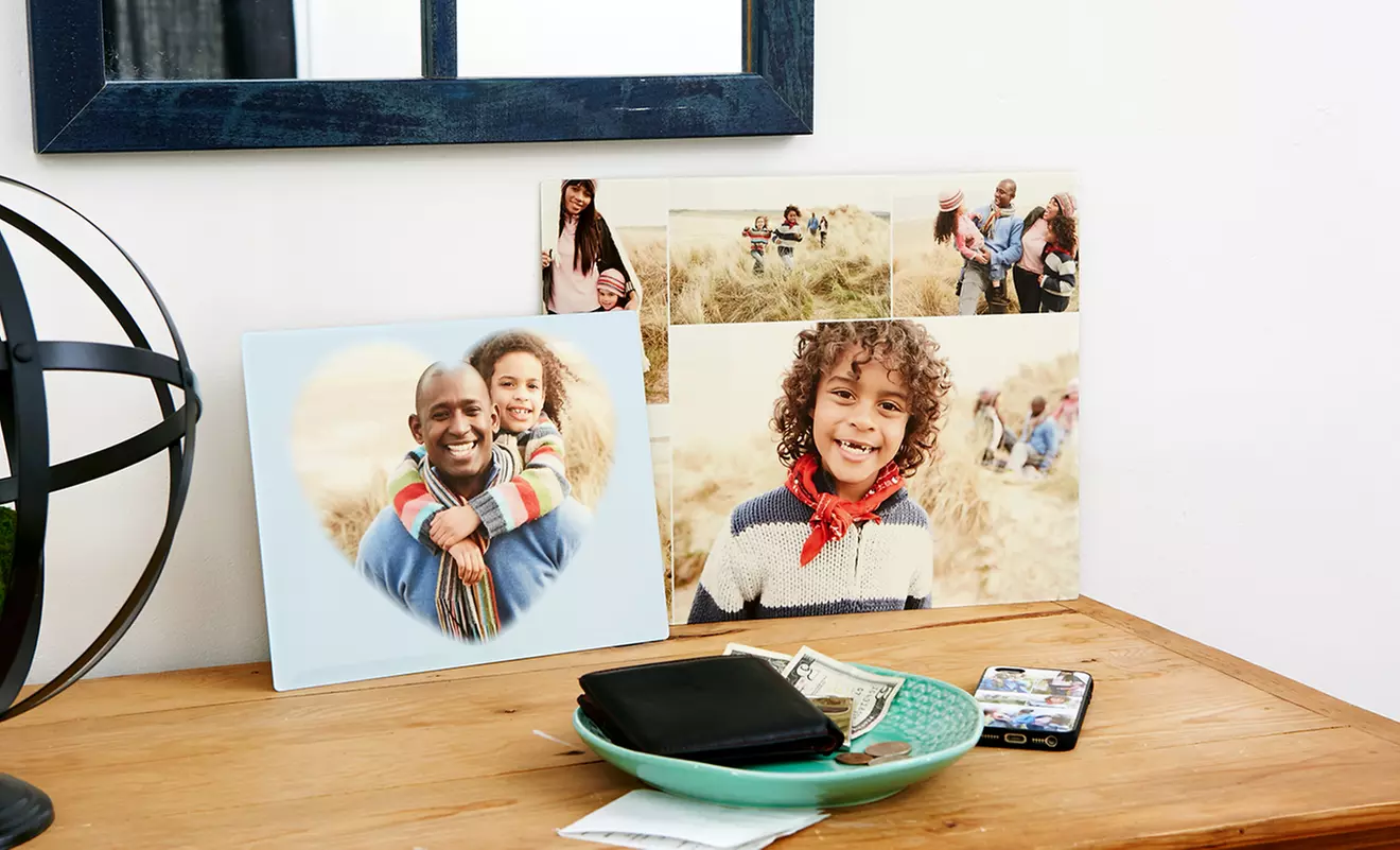 Custom Metal Photo Prints from Collage.com (Up to 86% Off). Four Options Available. - Primary Image