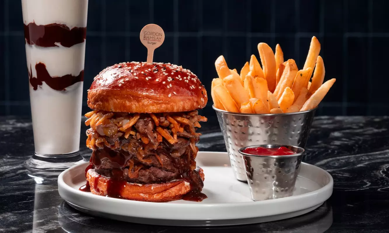 Burgers & Views - Savor $80 Worth at Gordon Ramsay Burger, Flamingo Las Vegas