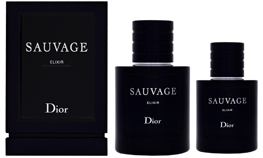 Image 1: Dior Sauvage Elixir; Fragrance for Men in 60ml or 100ml