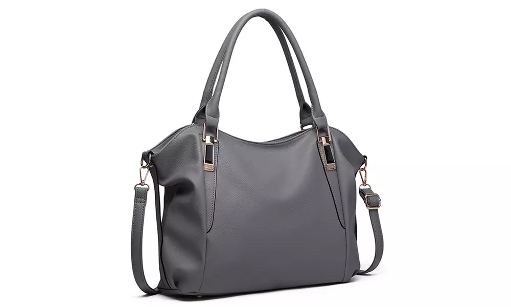 PU Leather Hobo Shoulder Bag Tote Bag
