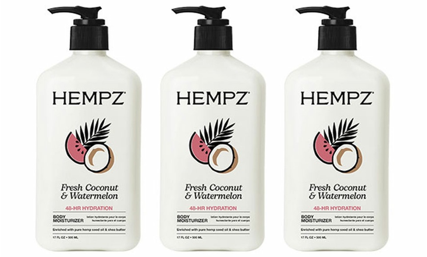 Image 13: Hempz Herbal Body Moisturizer Lotion 17oz each (2 or 3 Pack) 