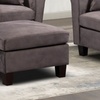 Image 17: Tivette Brushed Velvet Sofa Set 