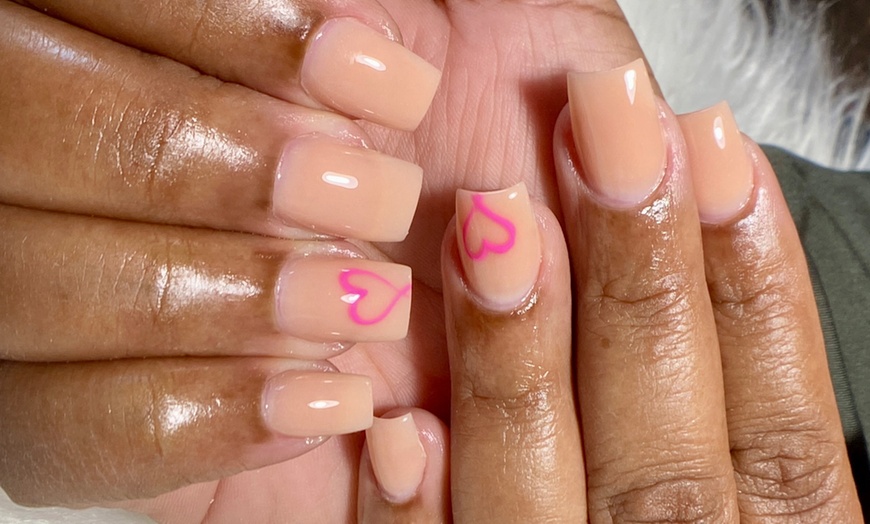Image 7: Get Stylish Acrylic Nails – Short (Optional Designs) or Medium Length