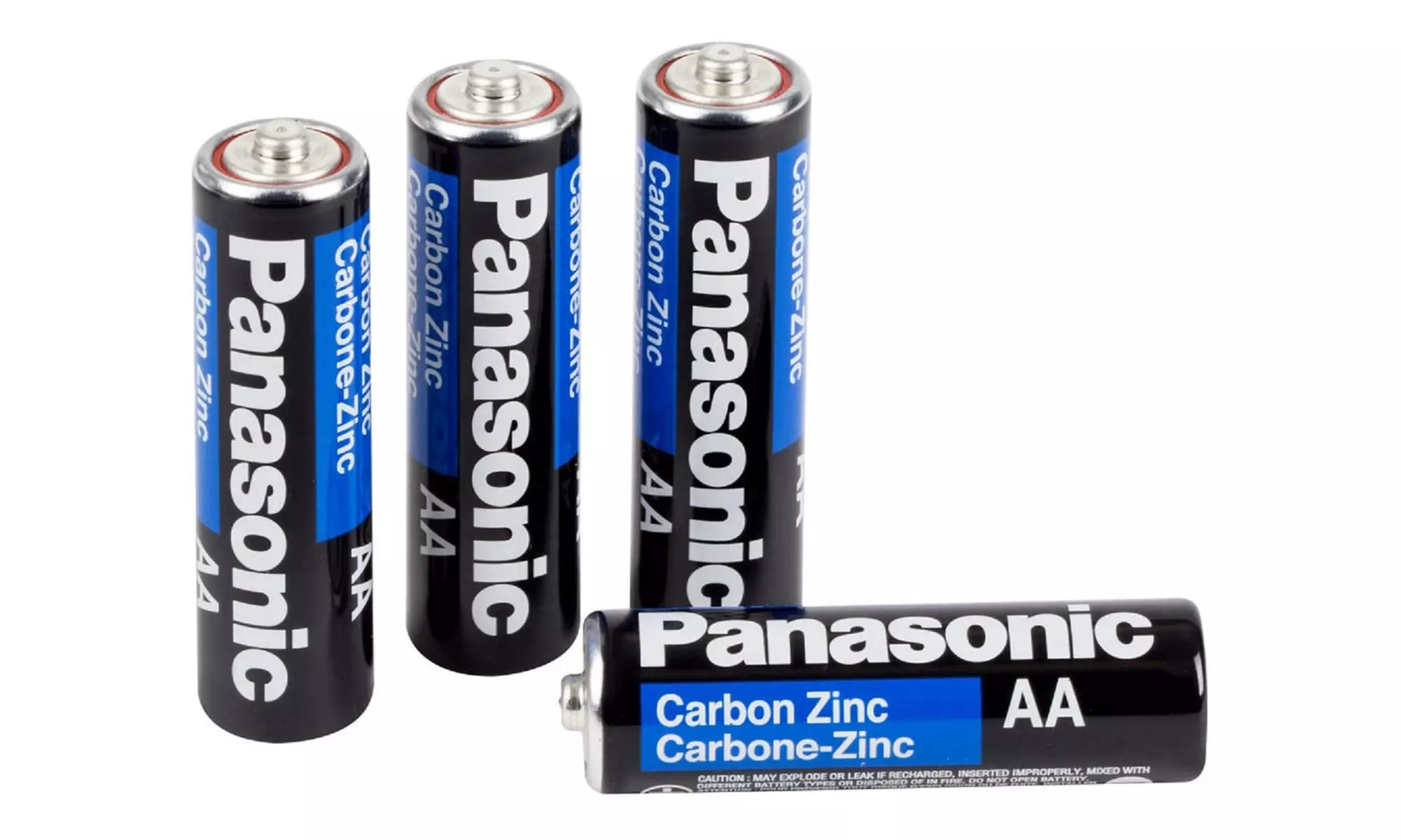 96-Pack: Panasonic Super Heavy Duty Batteries AA or AAA