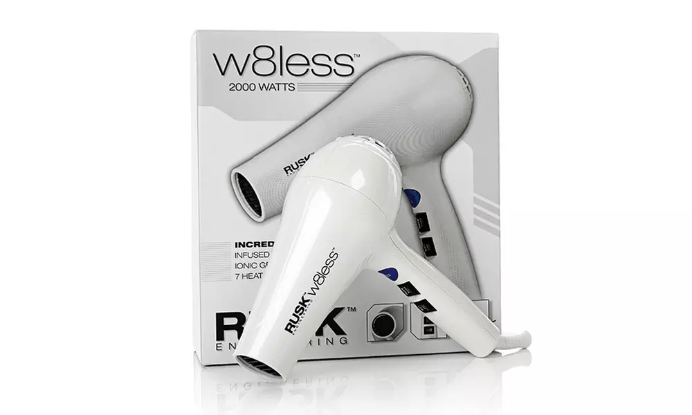 Rusk W8less 2,000-Watt Ceramic and Tourmaline Hair Dryer - Second Medium